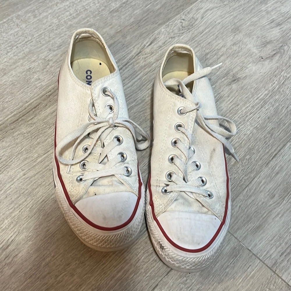 White converse womens 8